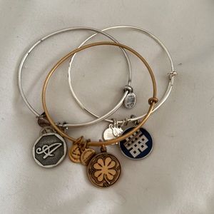 3 Alex and Ani Bracelets